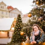 Русскоязычный фотограф, стоимость. Рождественская ярмарка на Староместской площади. Фотосессия в Праге на Рождество и Новый год.